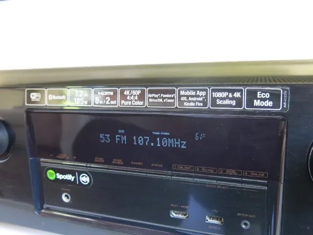 Receiver DENON AVR W2100W - Foto 3