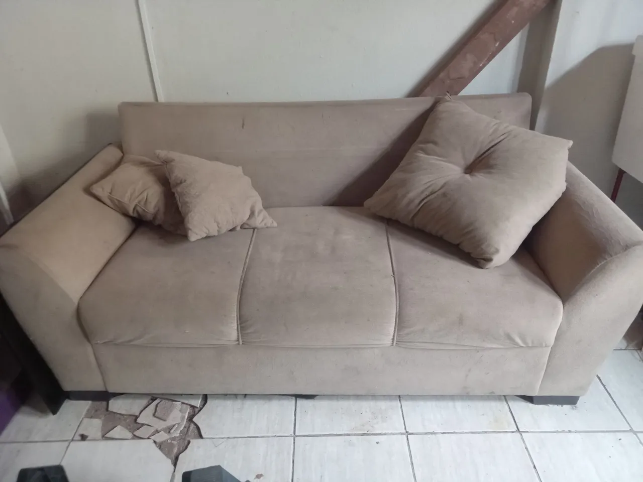 Sofá 3 Lugares Usado
