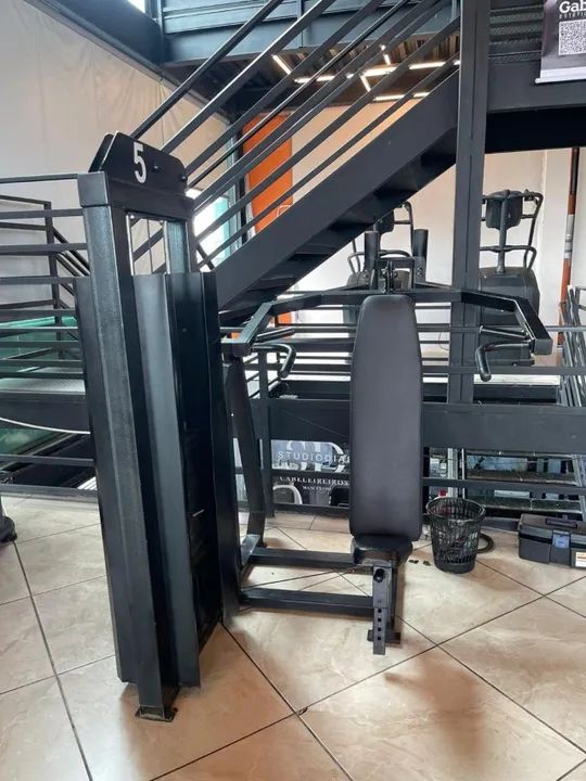 Maquinas - Adutor, Abdutor Gerva Sport, Desenvolvimento ombro - Foto 5