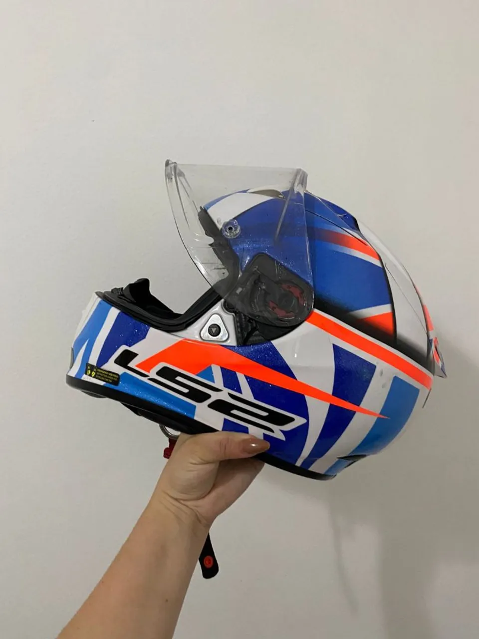 Capacete LS2 FF323 Arrow R Jonh Mcphee (Tri-composto) tamanho 58