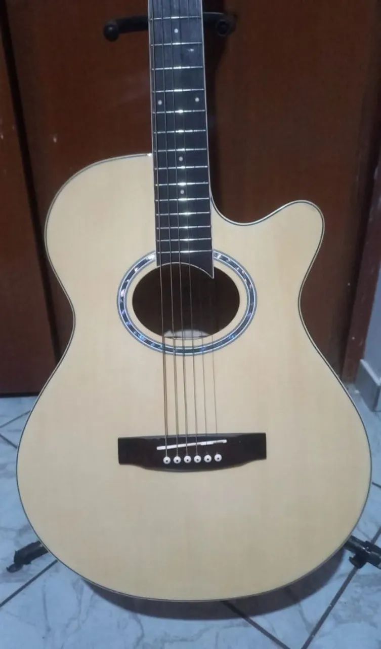 Vendo violão Giannini Performance cordas de aço.  - Foto 2