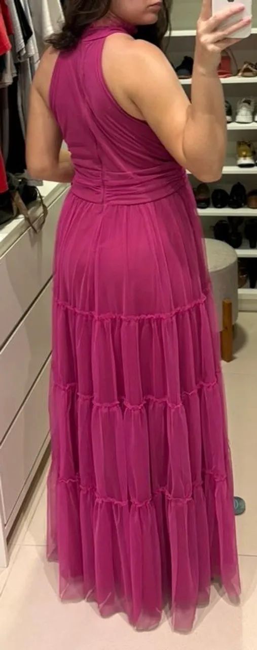 Vestido Fuscia G - Foto 2