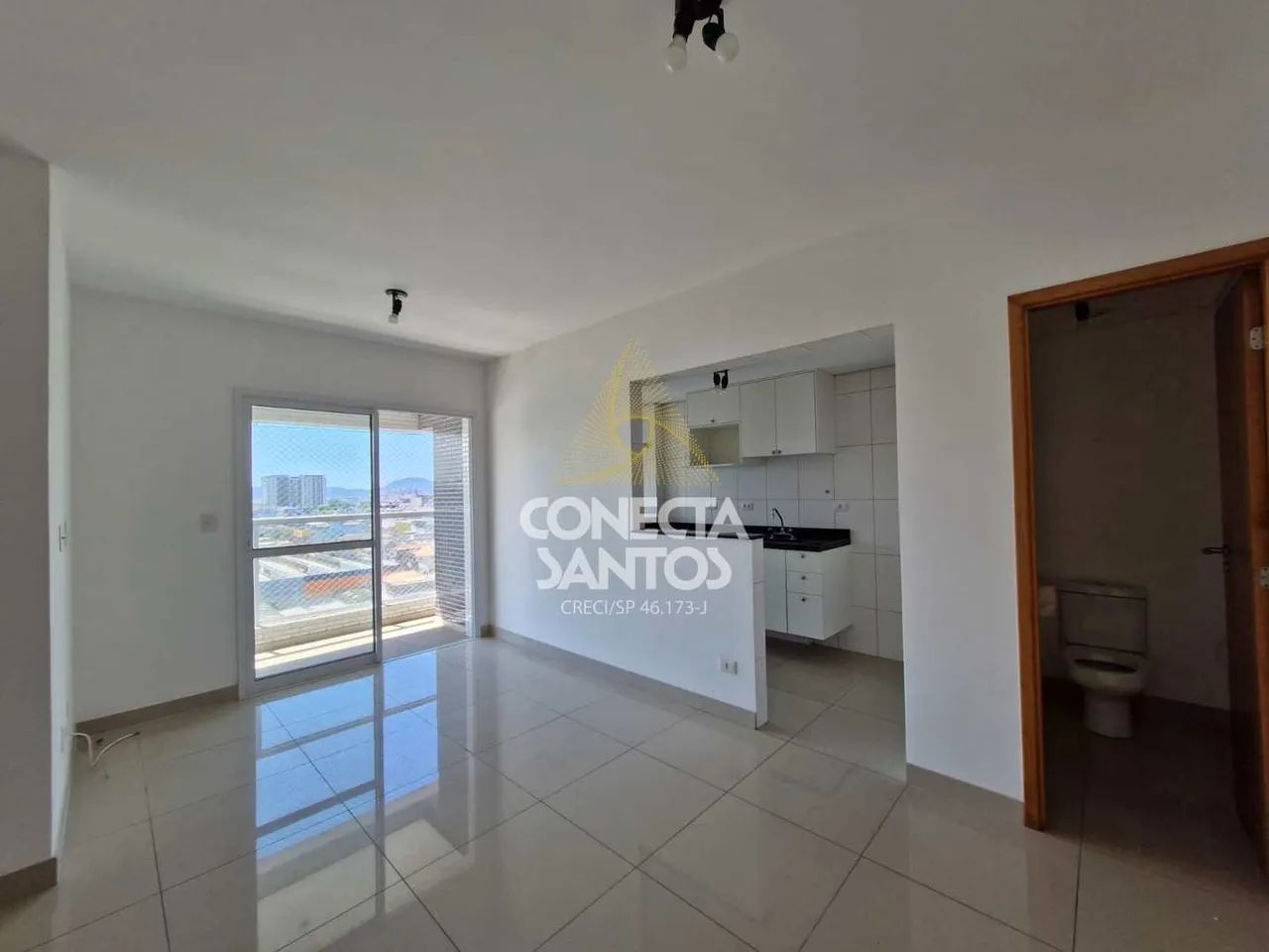 Apto com 2 quartos Vila Mathias, Santos, Cod: 1806 - Foto 2
