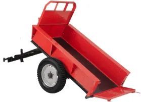 Carreta Agrícola TC 1000-B Kawashima 1000 Kg de Carga para Micro Tratores 