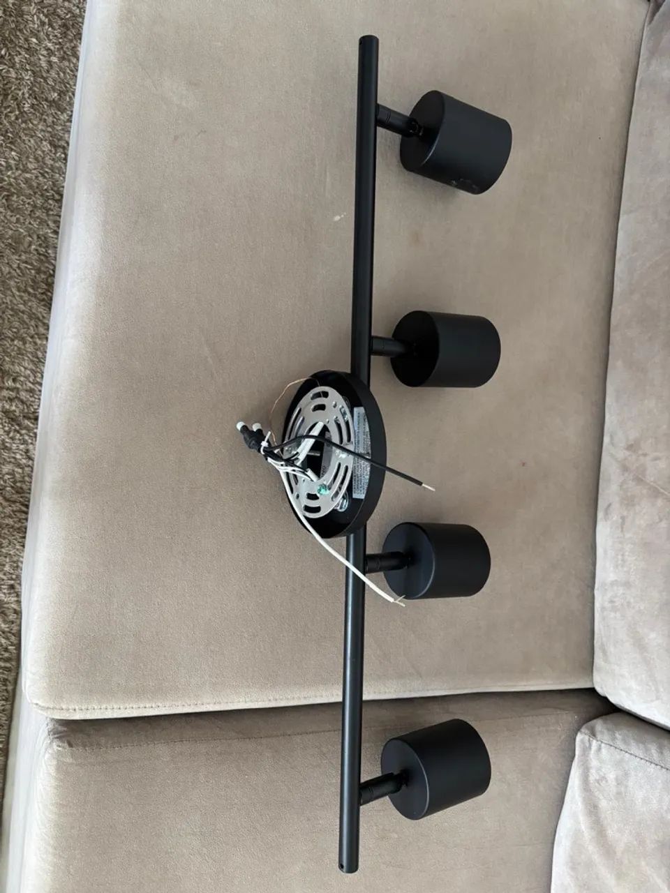 Luminária de teto 4 luzes - Foto 2