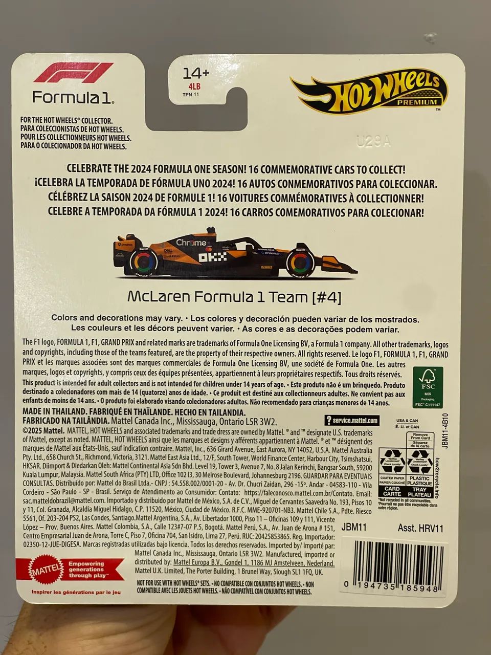 Hotwheels Fórmula 1 - Foto 2