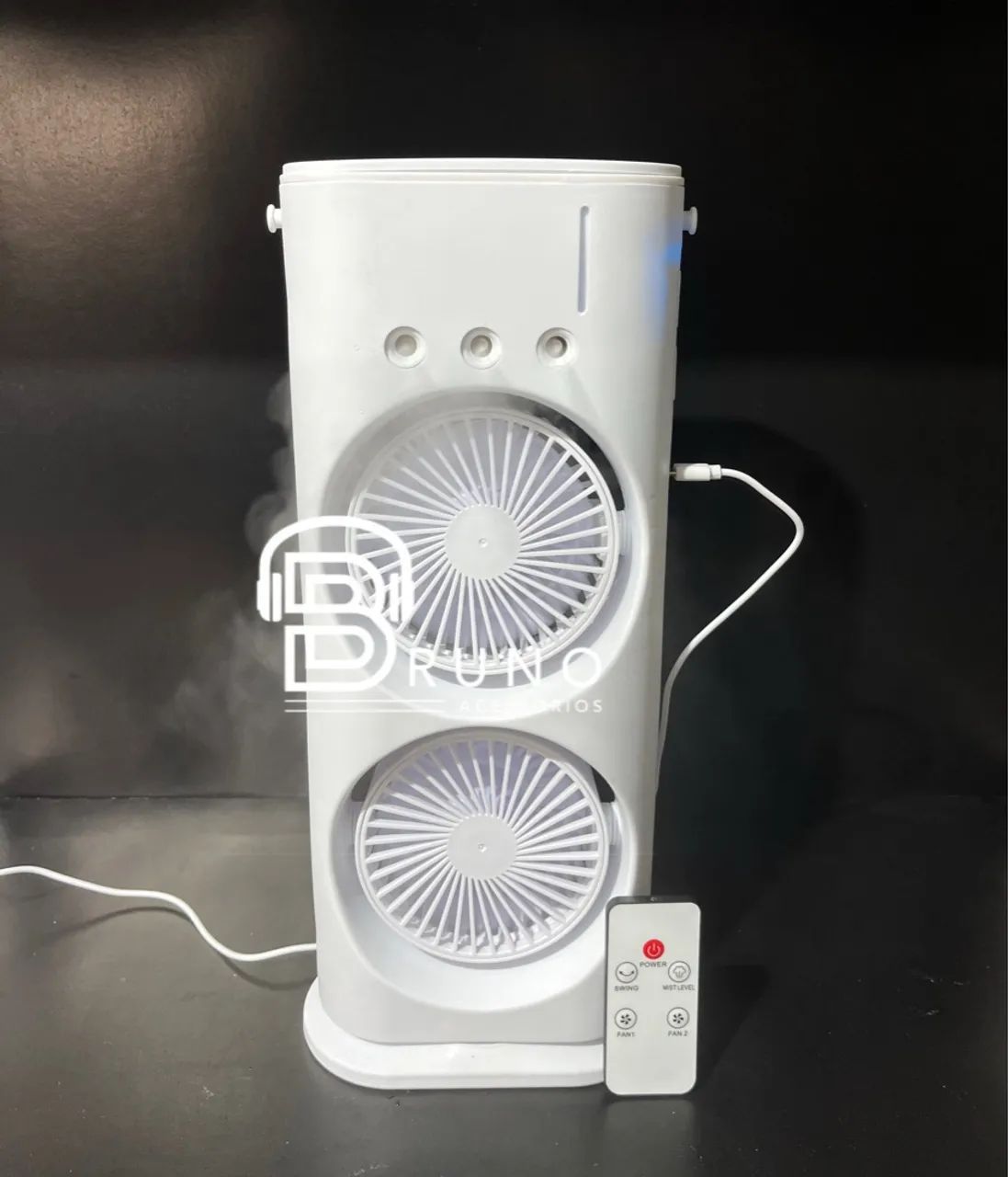 Ventilador de Mesa com Nebulizador - Refresque seu ambiente! - Foto 4