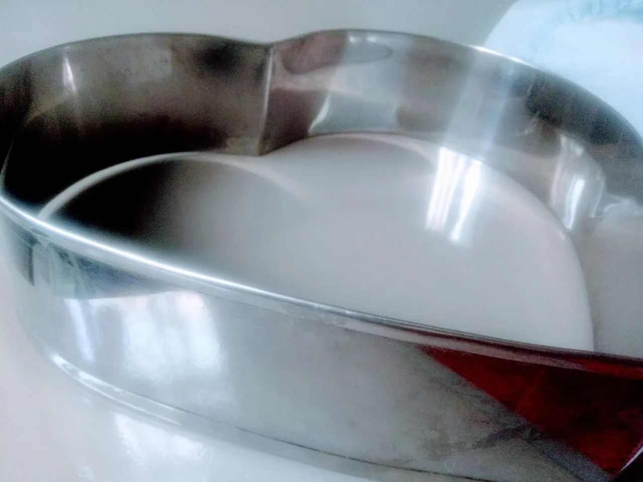 Aros Formas para Bolo em Aço Inox - Formato Coração Dupla  - Foto 5