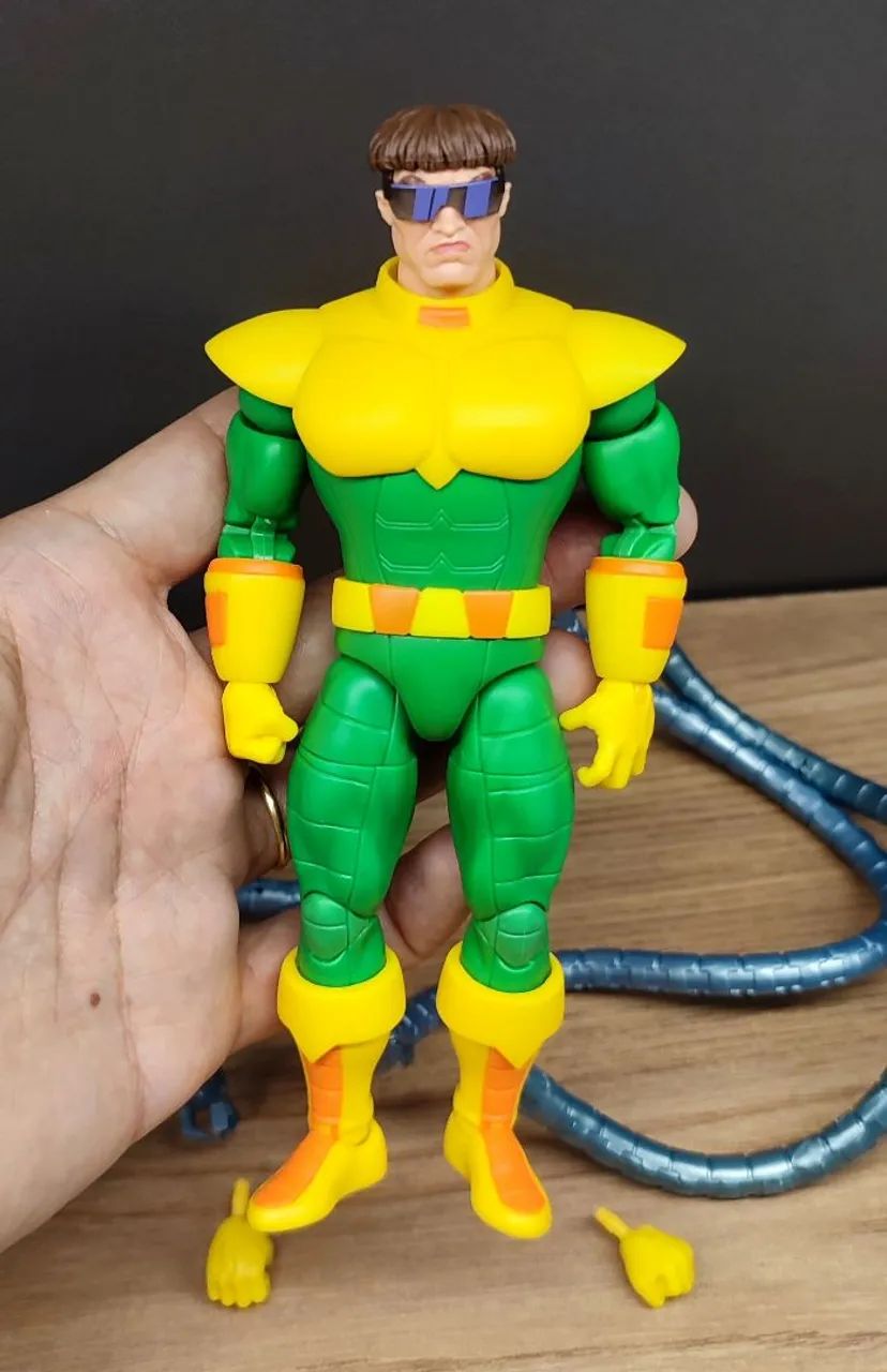 Doutor Octopus Marvel Legends Retro Hasbro Spiderman Homem Aranha Spider - Foto 5