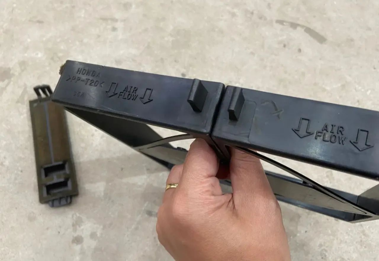 Gaveta filtro ar condicionado Honda Civic 2001 2002 2003 2004 2005 2006  - Foto 5
