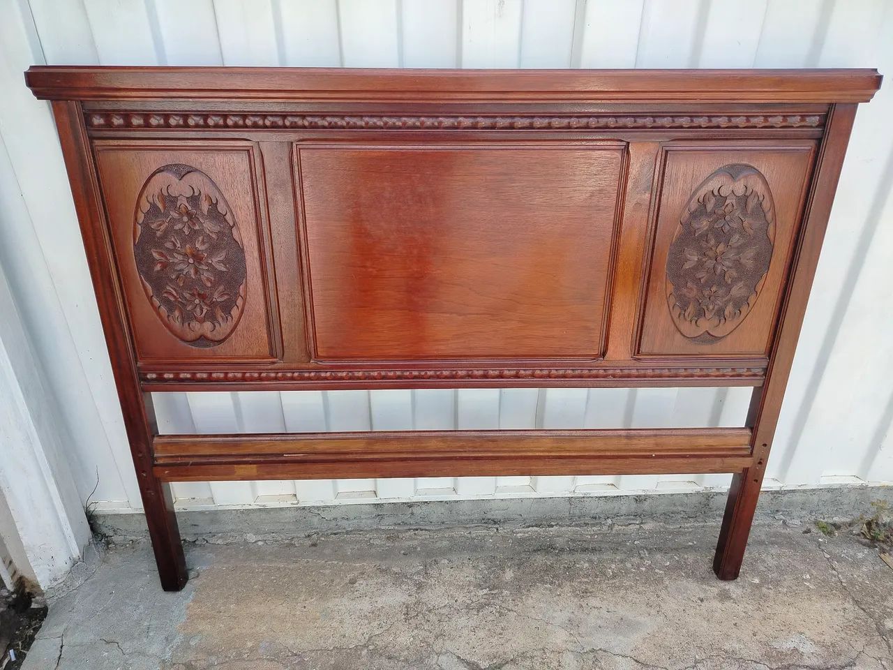 Cabeceira de Madeira Casal Antiga  - Foto 3