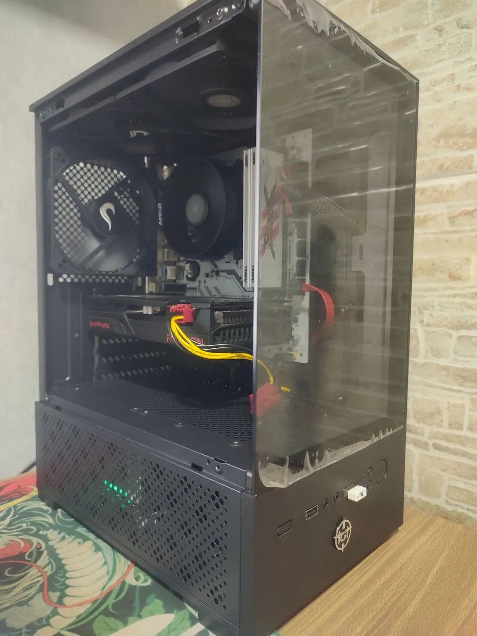 PC Gamer am4 Rx 6600 Ryzen 5 SSD Troco