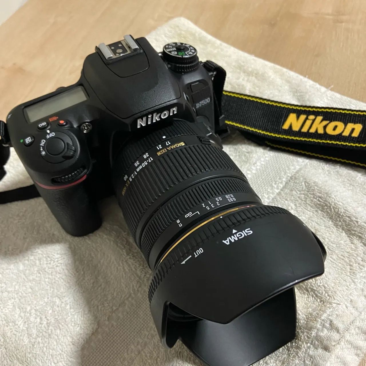 Câmera Nikon D7500 com Lente Sigma - Foto 4