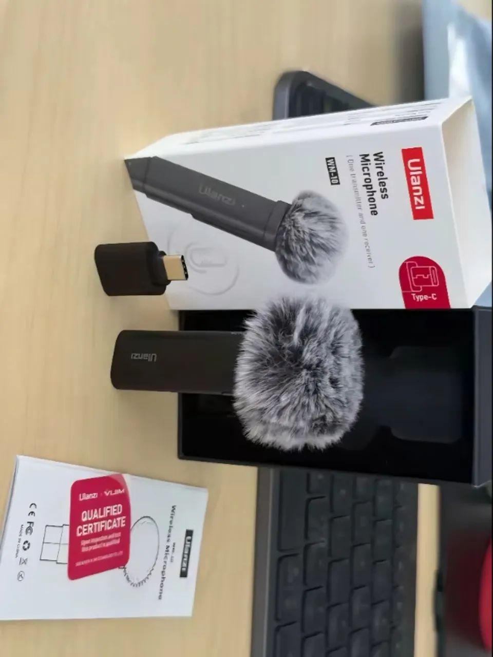 Microfone de Lapela Ulanzi WM-10 - Foto 4