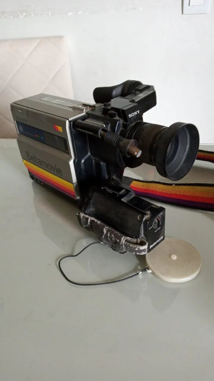 Filmadora Sony Betamax/Betamovie (Antiga para colecionador) - Foto 2