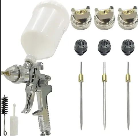 Pistola Pintura 3 Bicos (Entrega)