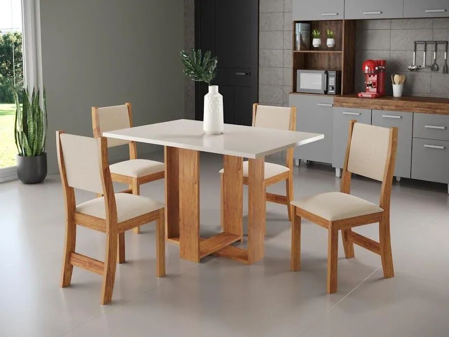 Mesa magic com 4 cadeiras trop 