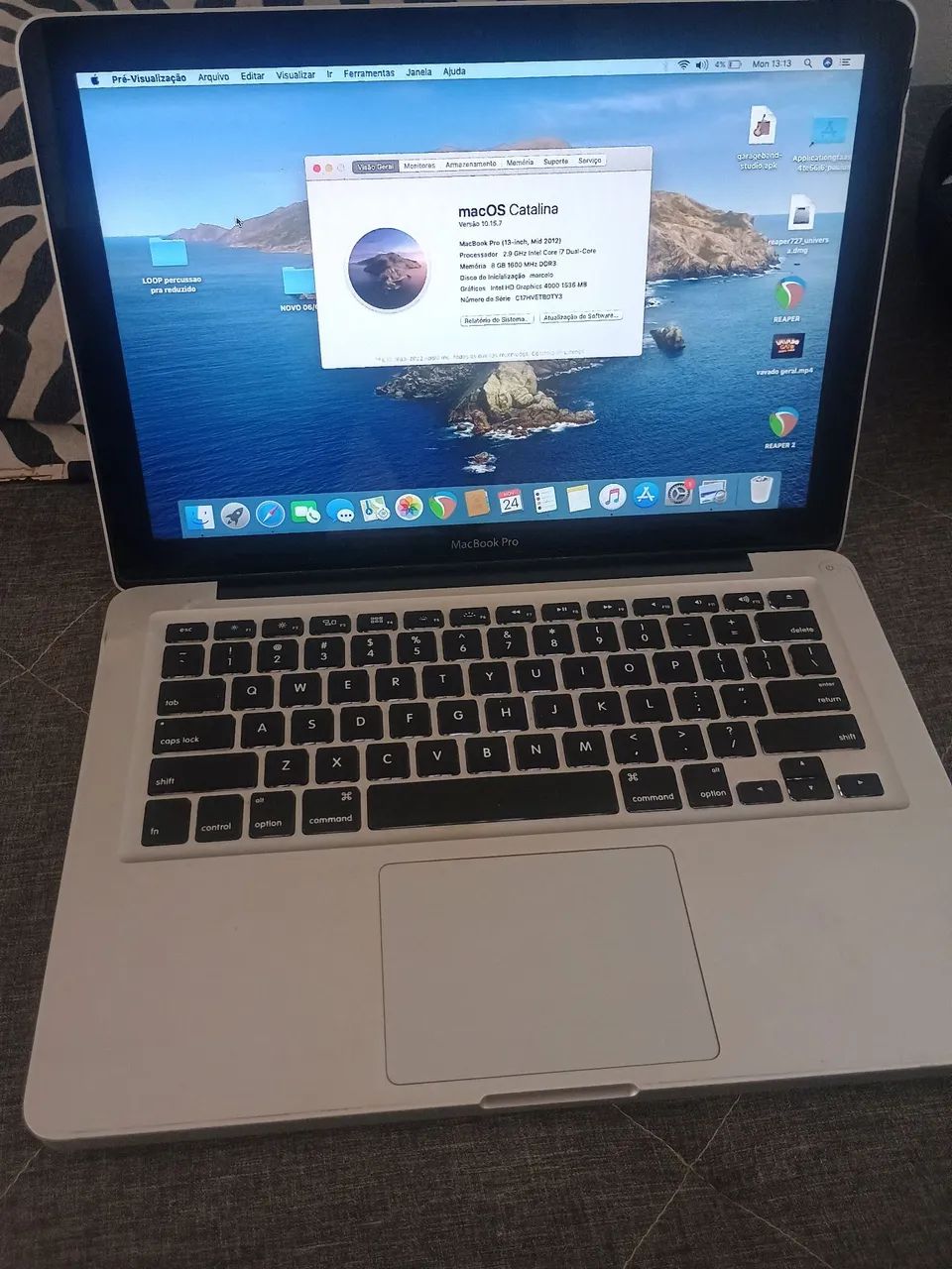 MacBook pro 2012 - Notebooks - Jardim Cruzeiro, Feira de Santana