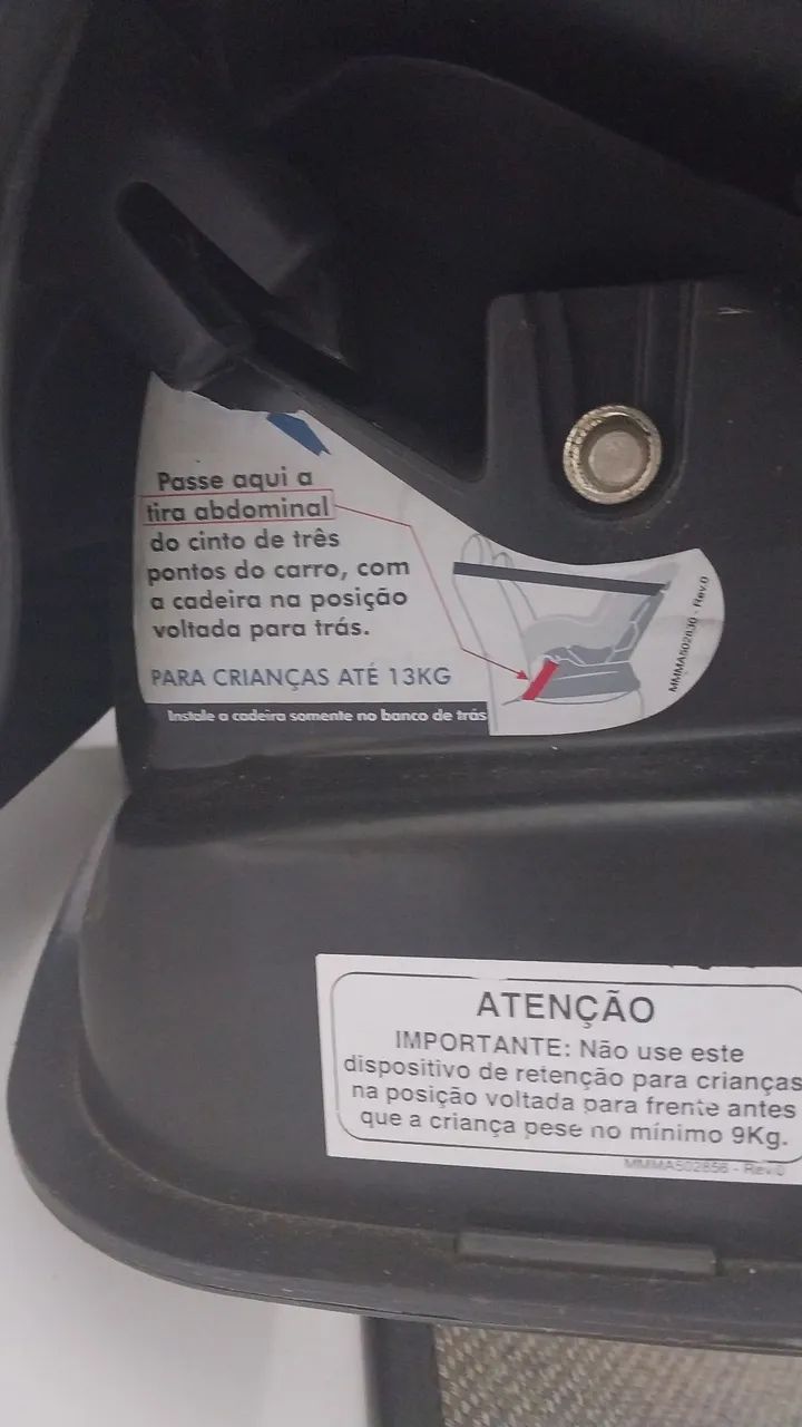 Cadeira de Carro Infantil Matrix - Vermelha e Preta - Foto 4