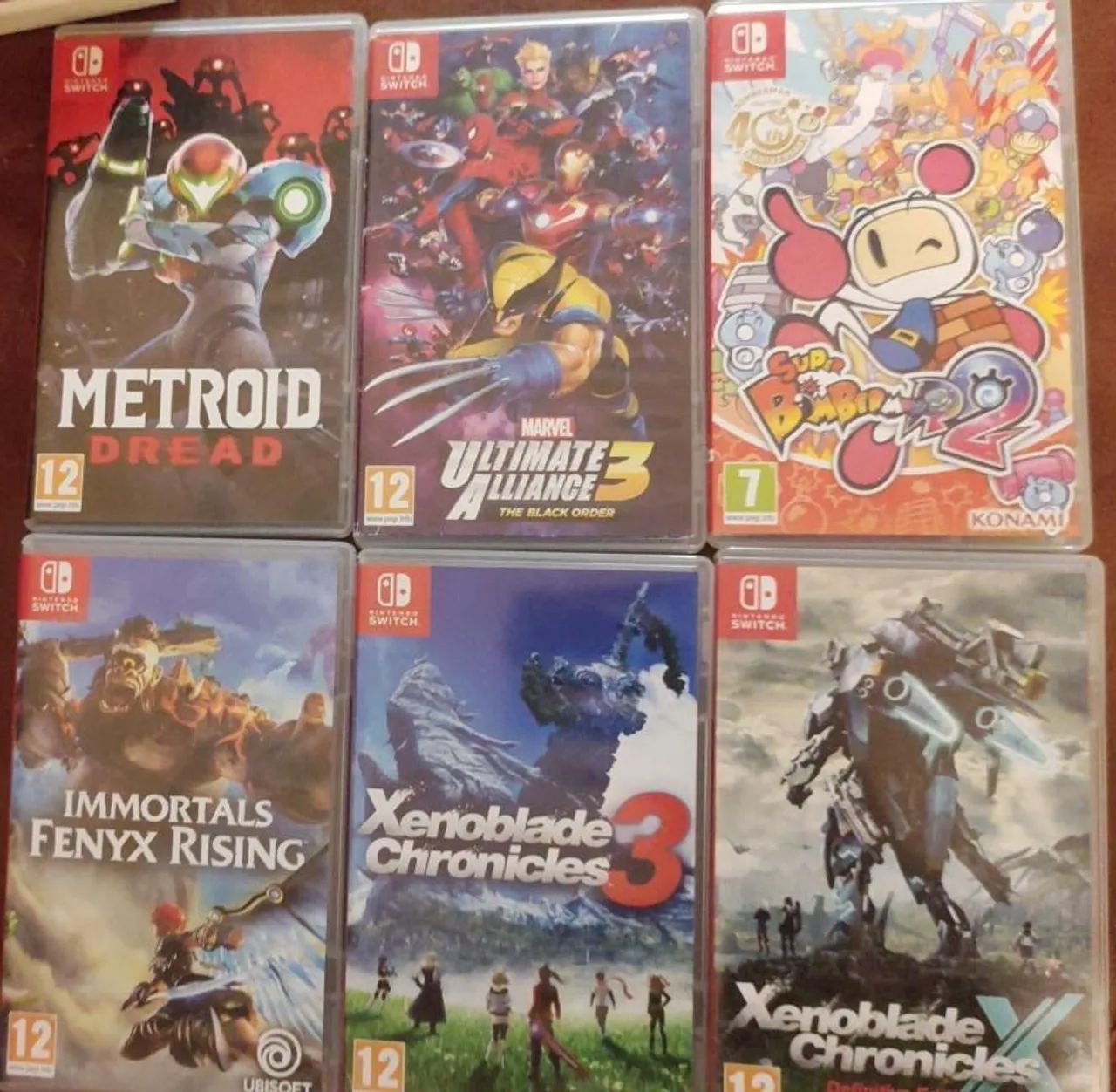 Jogos Nintendo switch 