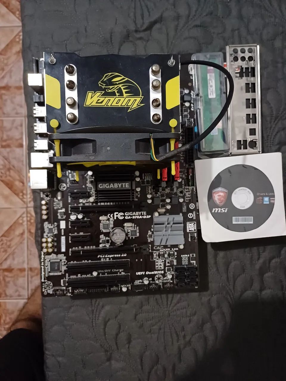 Kit FX 8350 com 12Gb ram