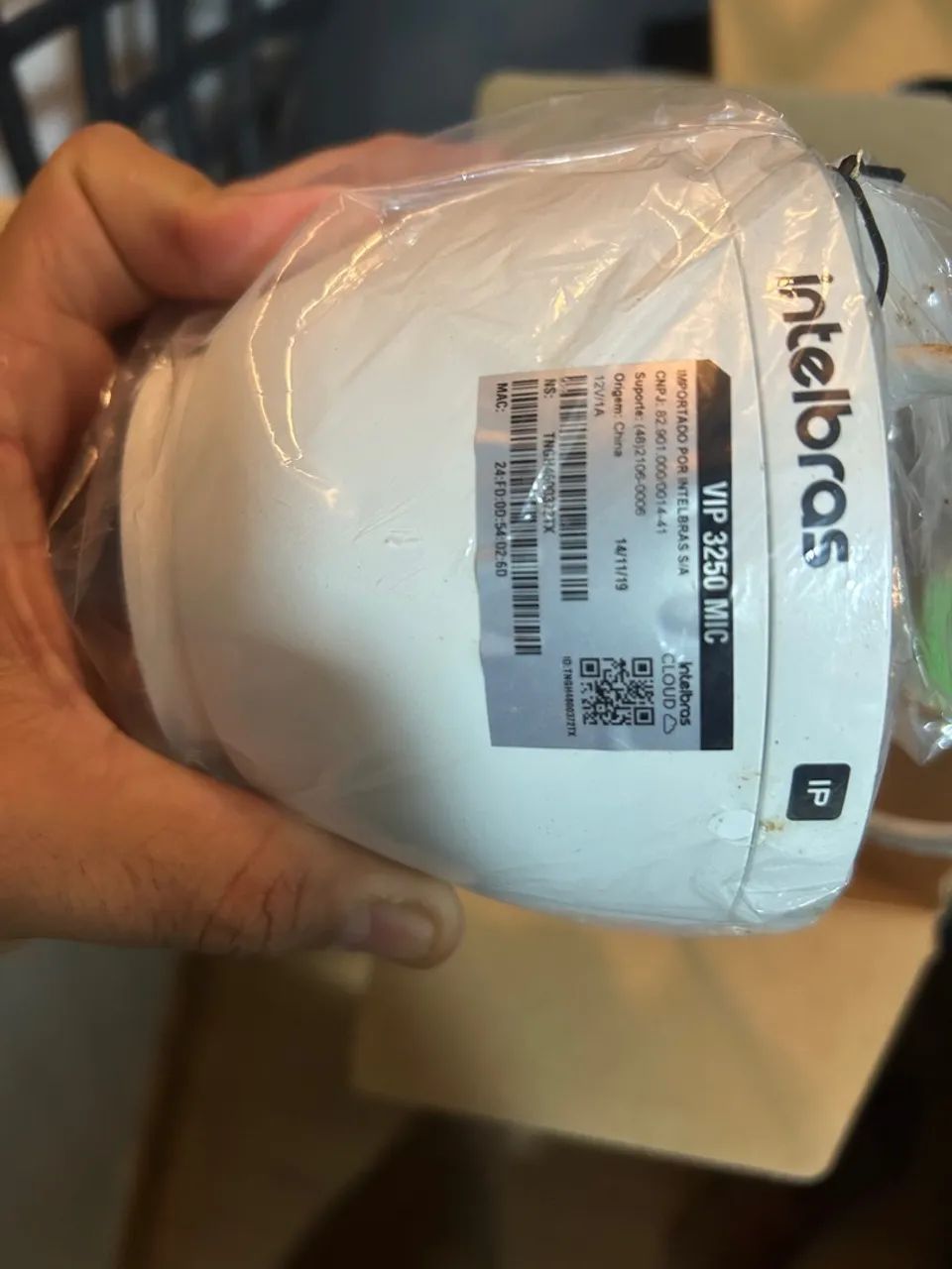 Câmera de segurança Ip Dome VIP 3250 com microfone Intelbras - Foto 3