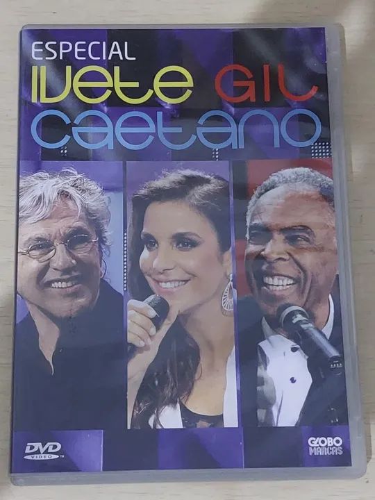 Dvd Especial - Ivete - Gil - Caetano