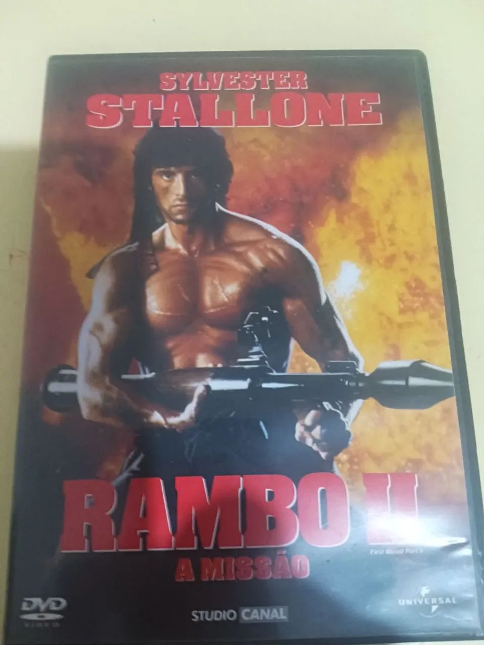 Dvd filme clássico Rambo 2