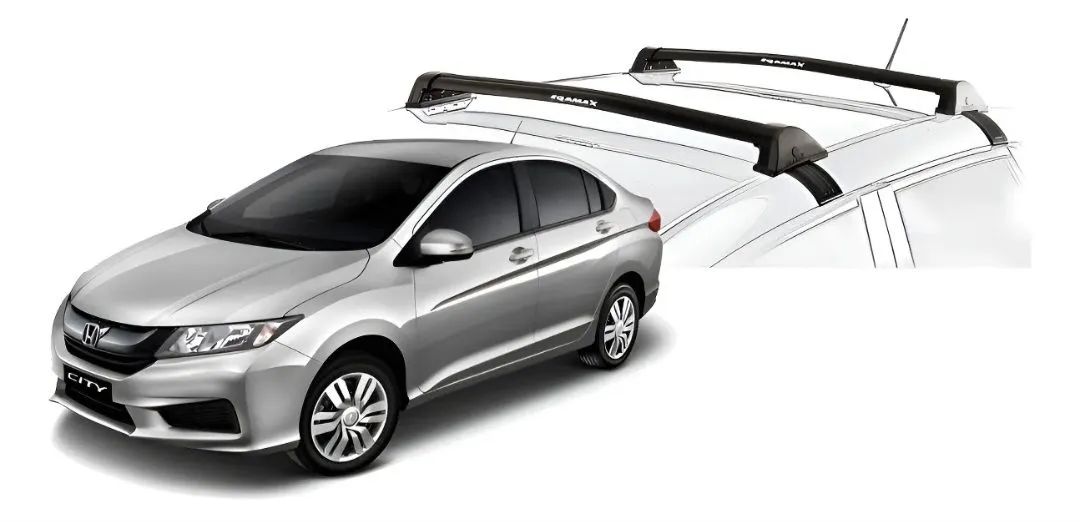 BAGAGEIRO HONDA CITY 2015 a 2021 - cor PRETO