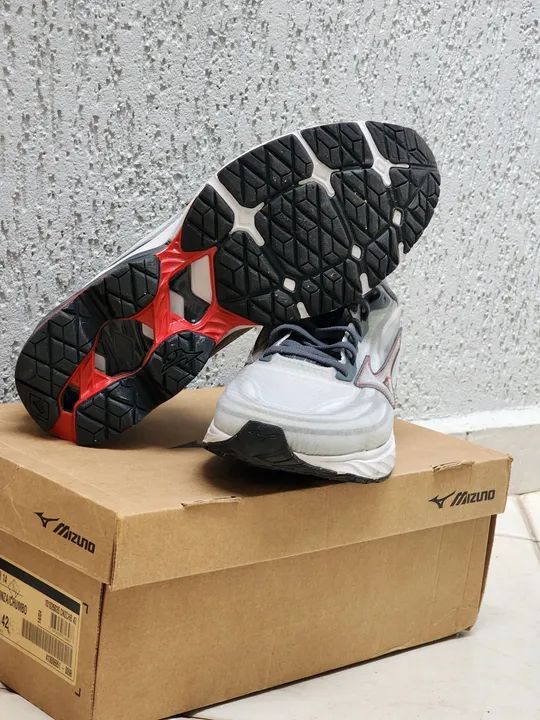 Tênis Mizuno Wave Frontier 14 Branco - Foto 3