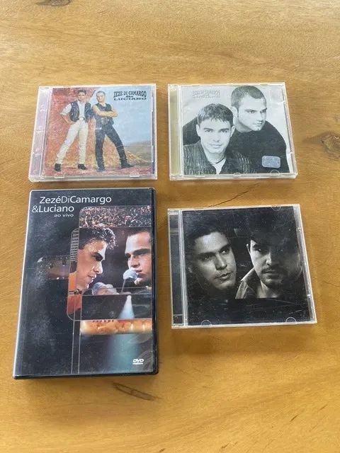 Zezé Di Camargo & Luciano - Lote c/ 3 CDS + DVD