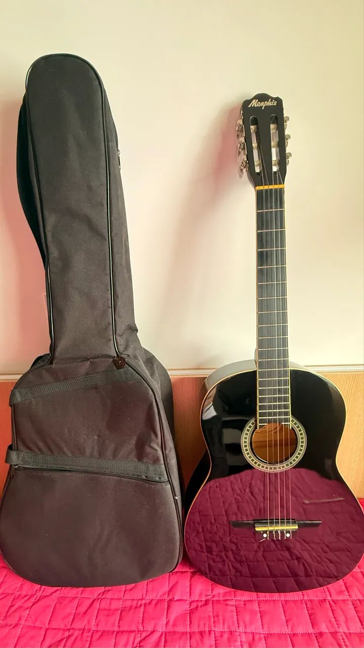 Violão Memphis preto  - Foto 2