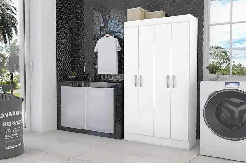 Armário Multiuso formosa 3 Portas - R$ 499,00 - Foto 5