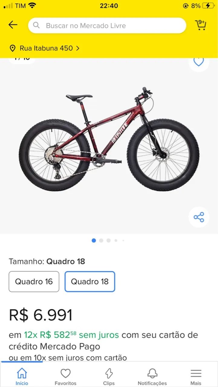 Fatboy Redstone - Bicicleta de aro 26 Fat boy! - Foto 2