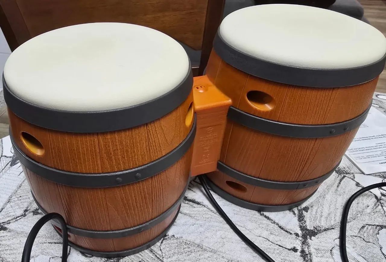 Donkey Konga 2 - Game Cube - Com Bongos - Foto 4
