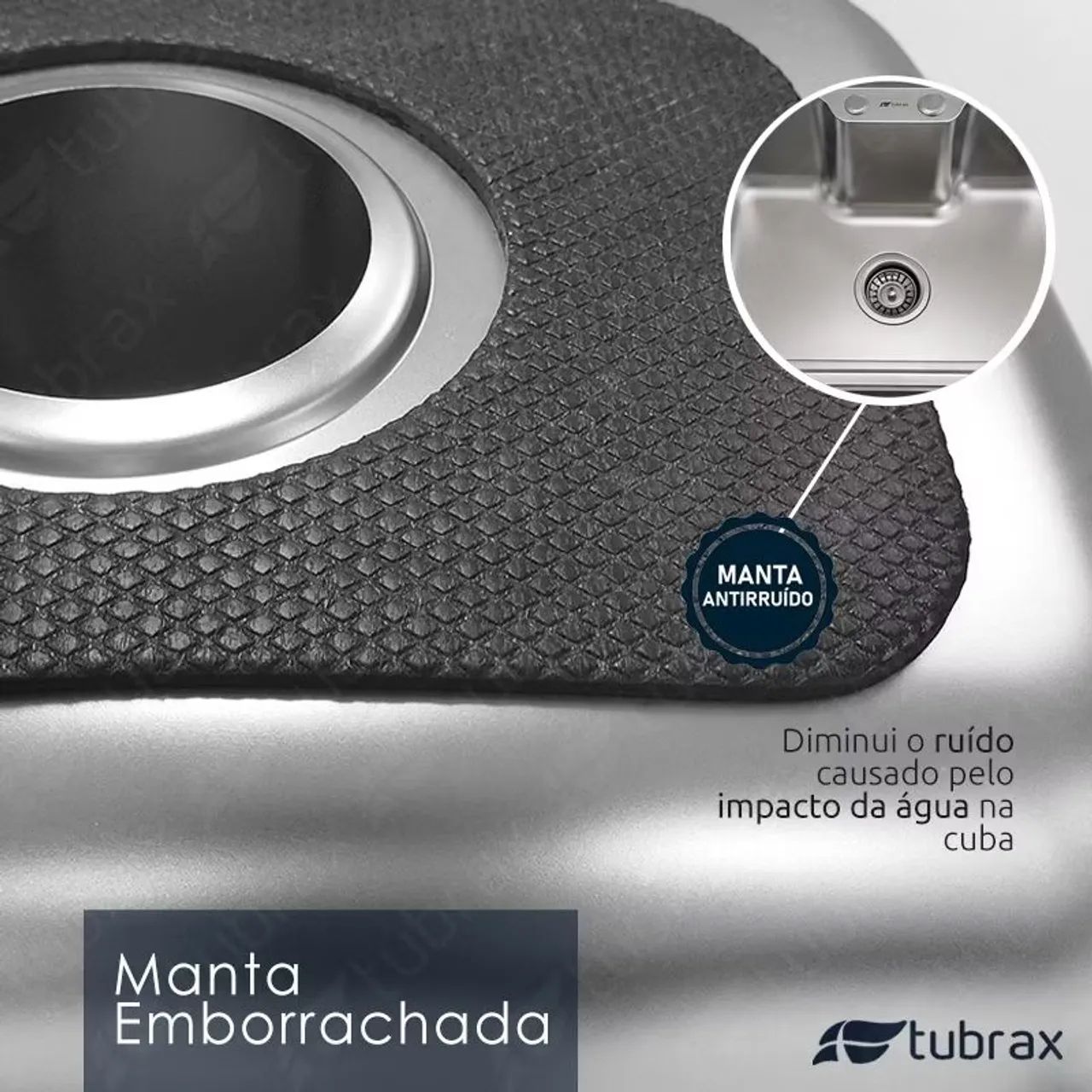 Cuba dupla de inox nova - Foto 3