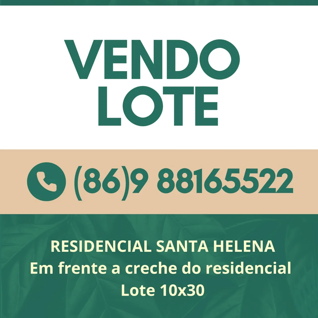 Vendo lote