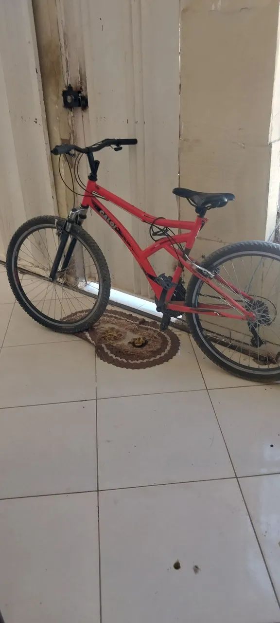 Bike Caloi Aro 26 - Vermelha - Foto 2