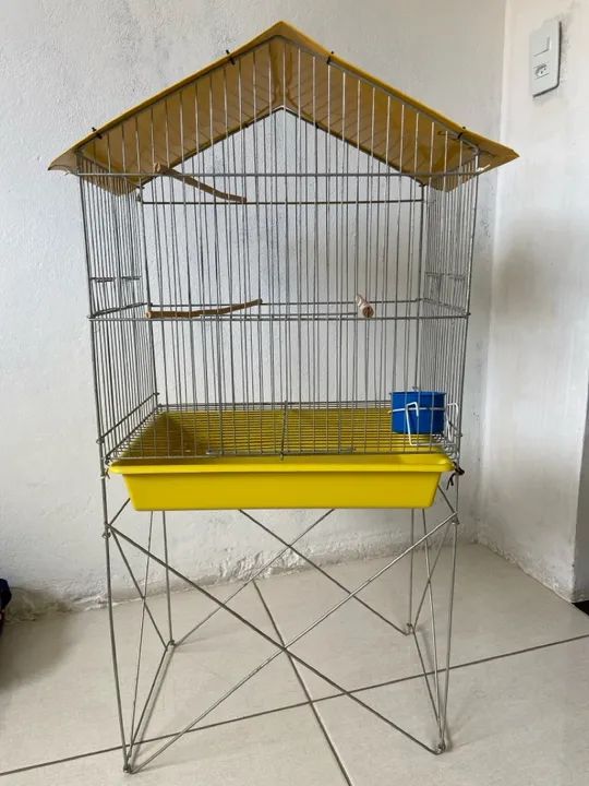 Viveiro grande para calopsitas 