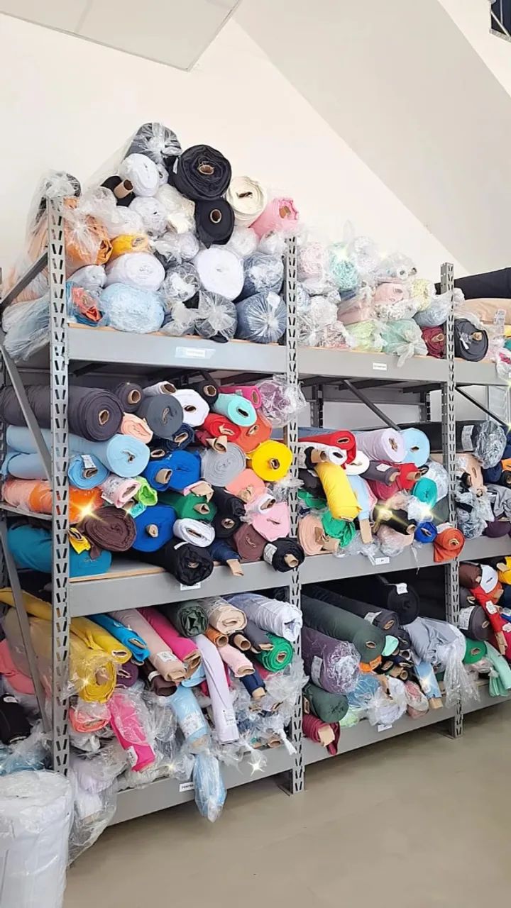 Prateleira para tecidos