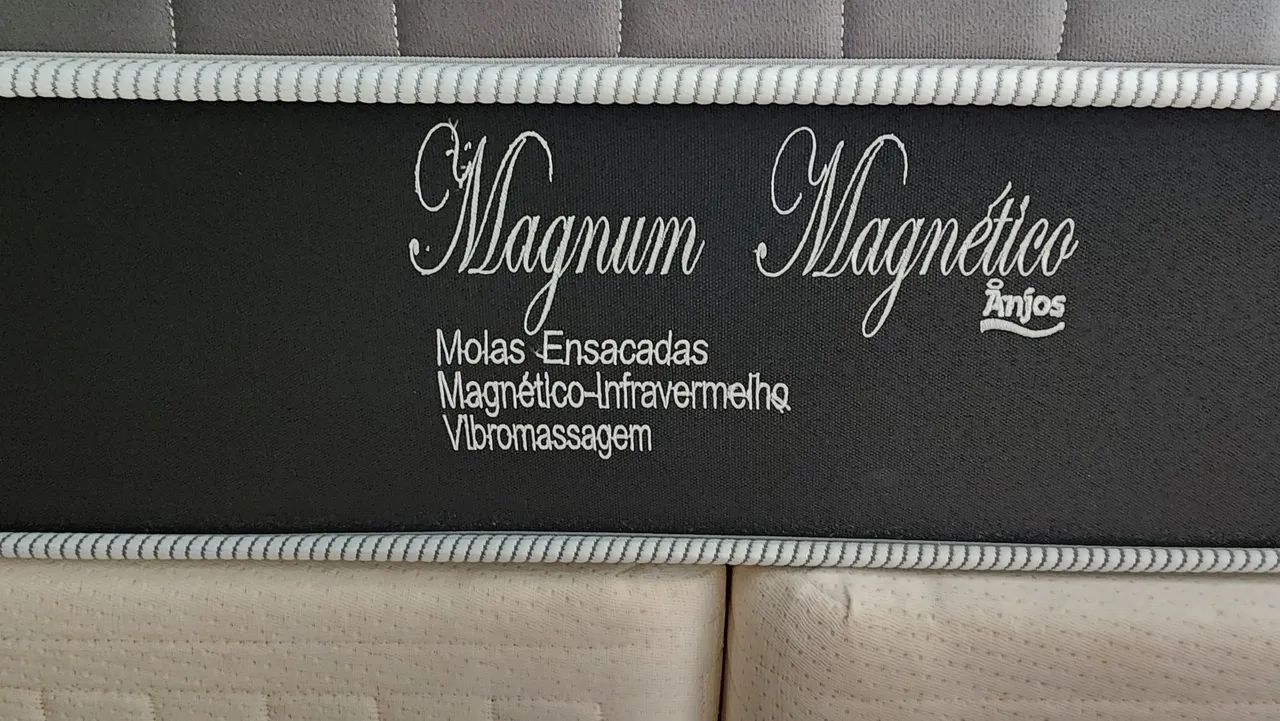 Colchão Massageador + Cama Box Queen size - Foto 3