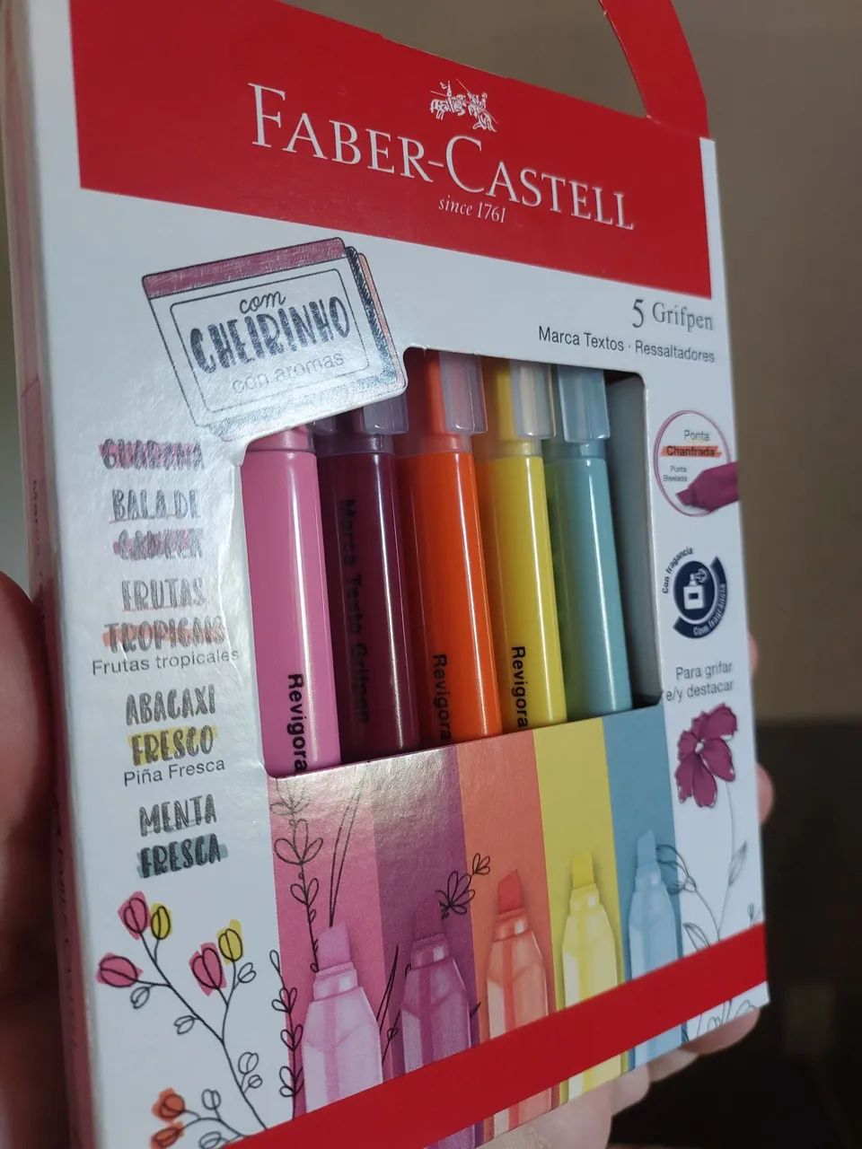 Marca-texto Grifpen com Cheirinho Faber-Castell - Foto 2