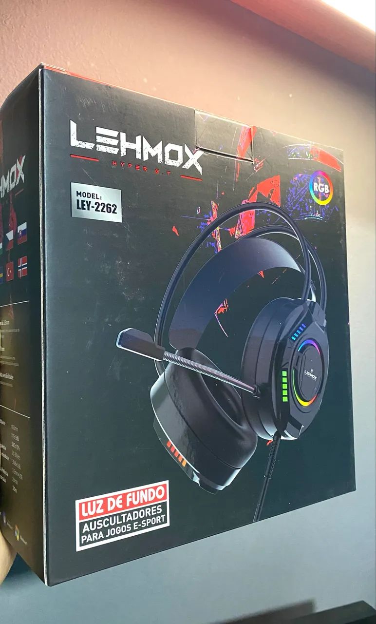 Headset fone gamer com microfone Rgb  - Foto 4