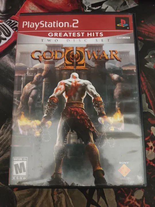 God of War II - Playstation 2 - Greatest Hits / 2 discos