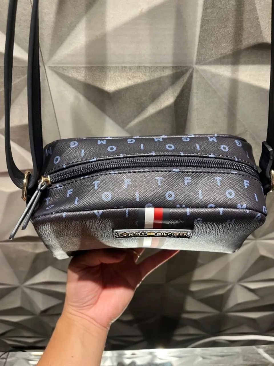Bolsa Tommy Hilfiger Azul - NOVA - Foto 4