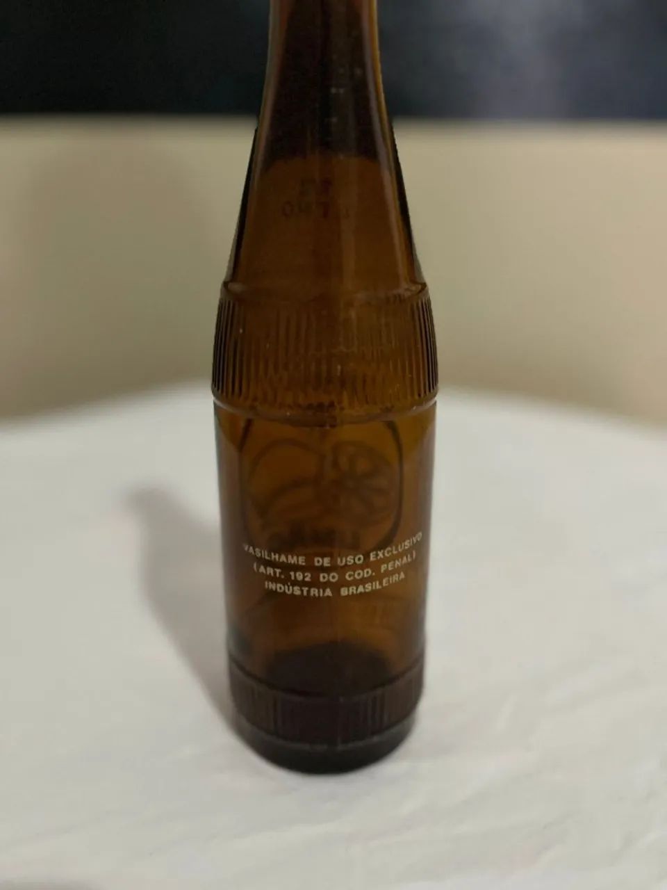 Garrafa antiga Minuano 500ml âmbar  - Foto 4