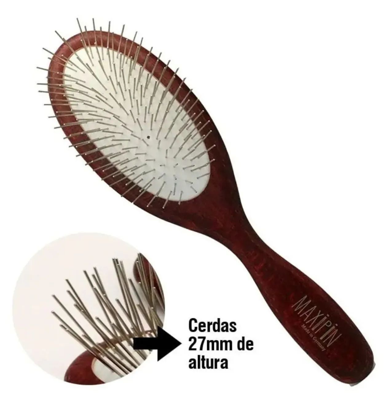 Escova Pet MAXIPIN NOVA - G - Alemã super luxo, pinos sem bolinha. - Foto 2