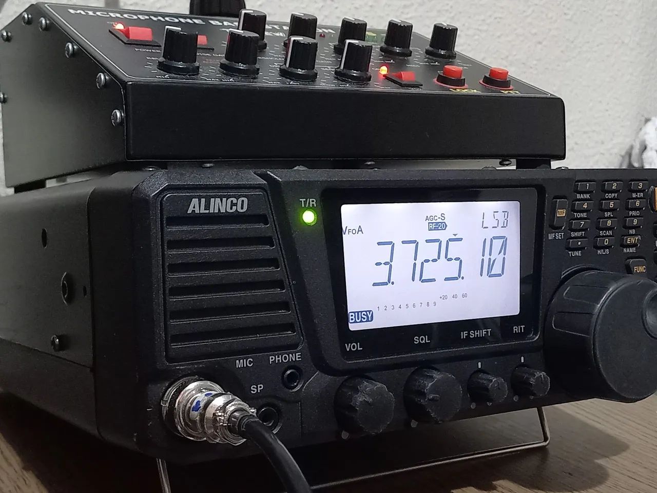 Rádio  Alinco DX-SR8 + Microfone Base MBS-02 - Foto 3