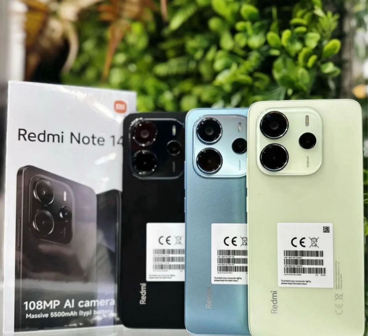 Redmi Note 14 256/08 Lacrado Entregamos Grátis Versão Global 