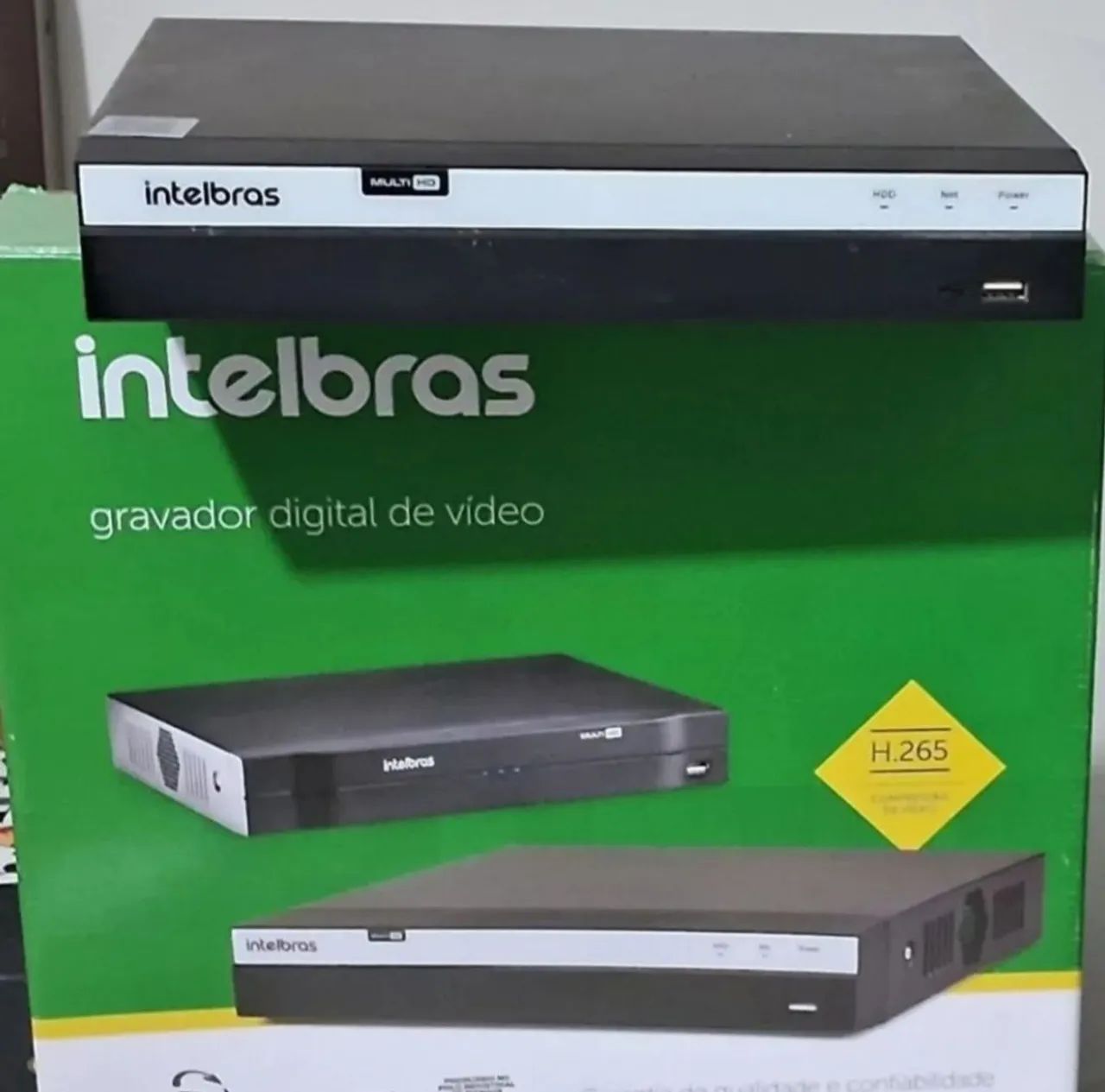 DVR 3108 INTELBRAS MULTIHD, JÁ VAI COM HD INCLUSO DE 1TB.